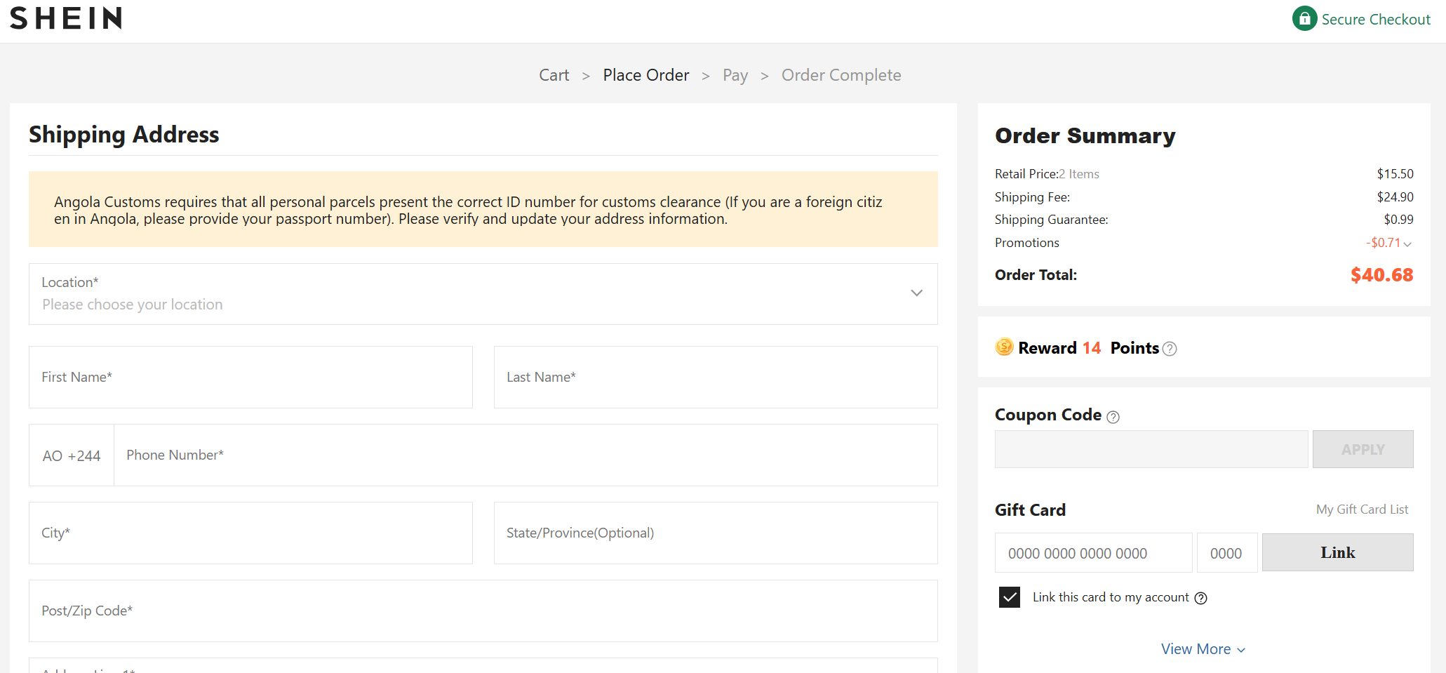 SHEIN PROMO CODE SHEIN PROMO CODE