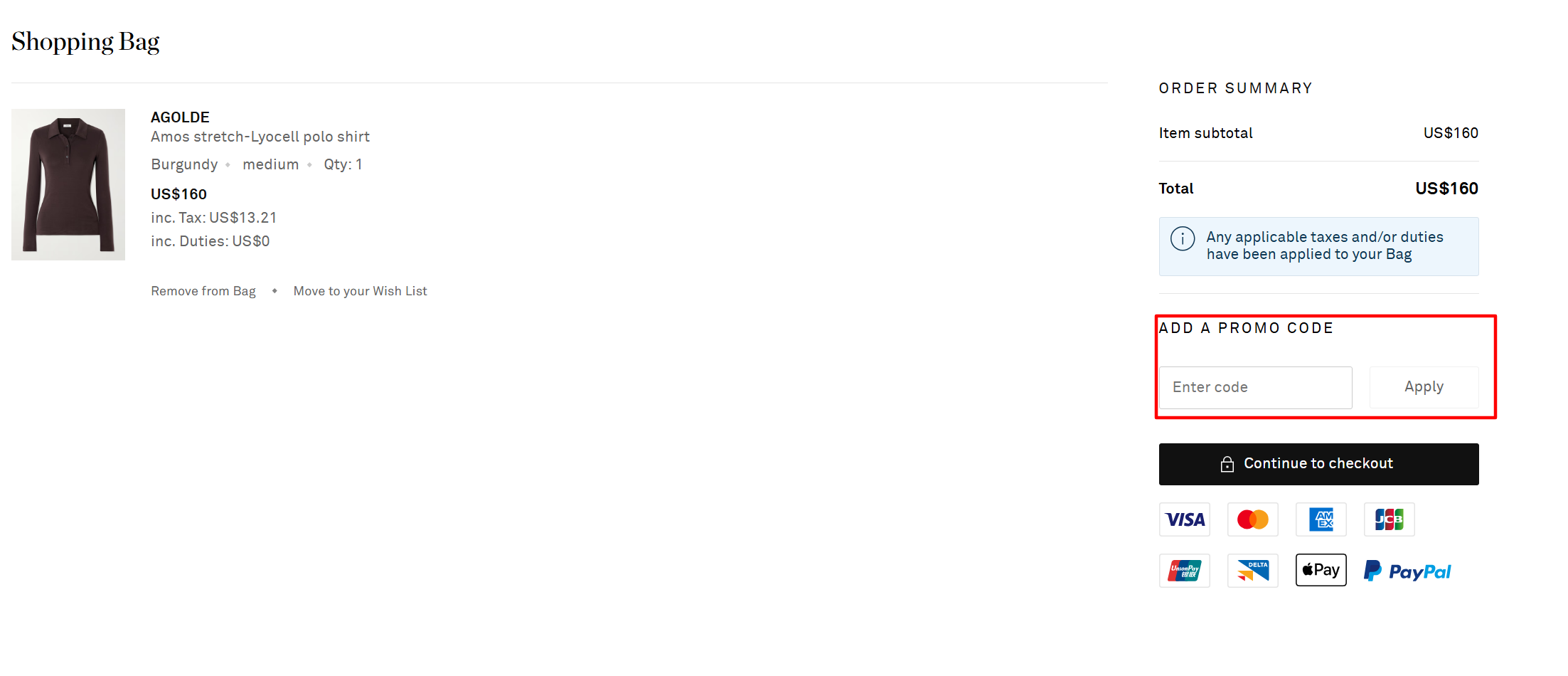 NET A PORTER SG promo code