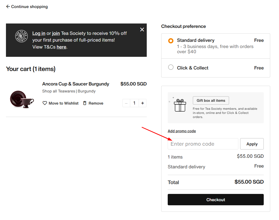 Redeem a T2 Tea Promo Code How To Use a T2 Tea Promo Code