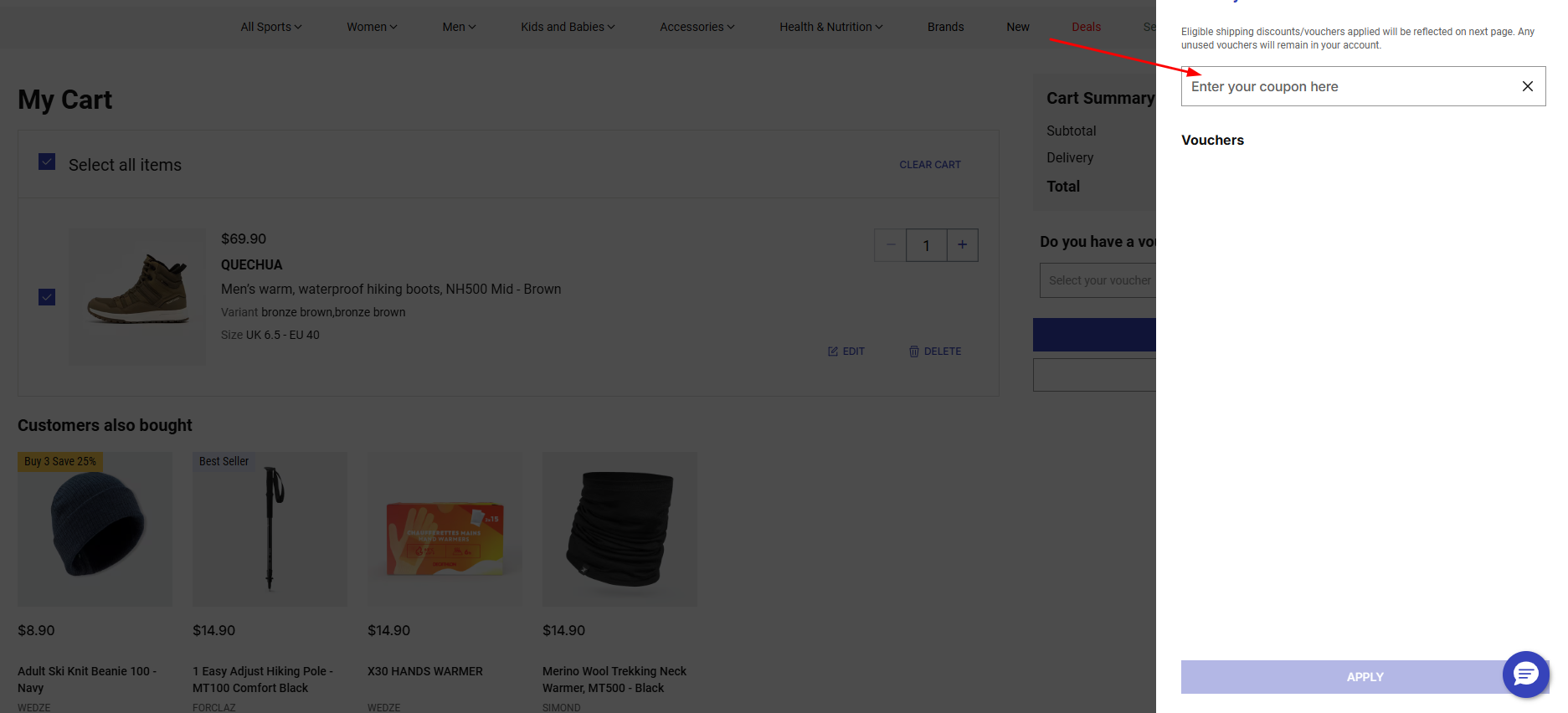 How To Use a Decathlon Promo Code