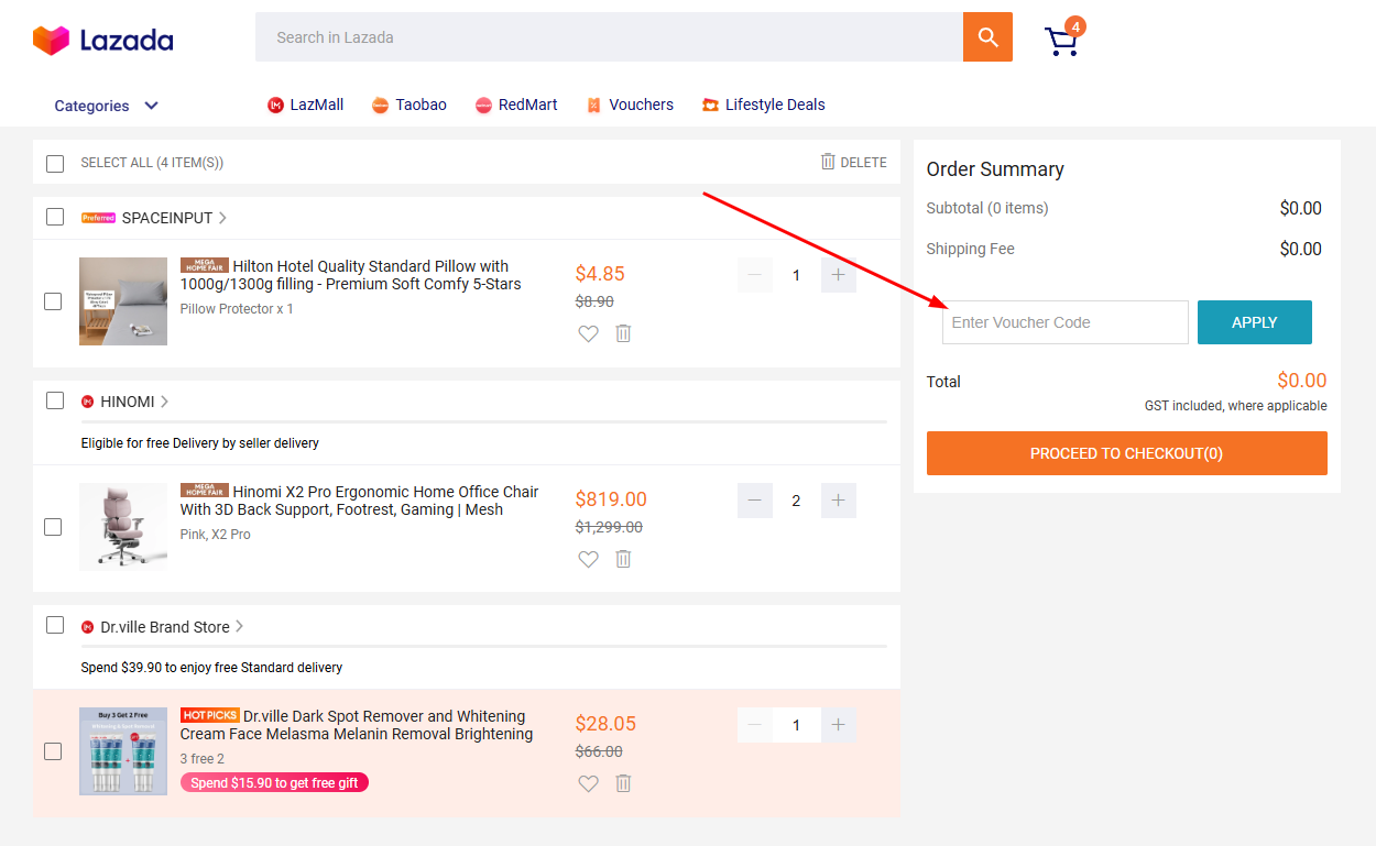 Lazada Voucher Code How To Use a Lazada Promo Code
