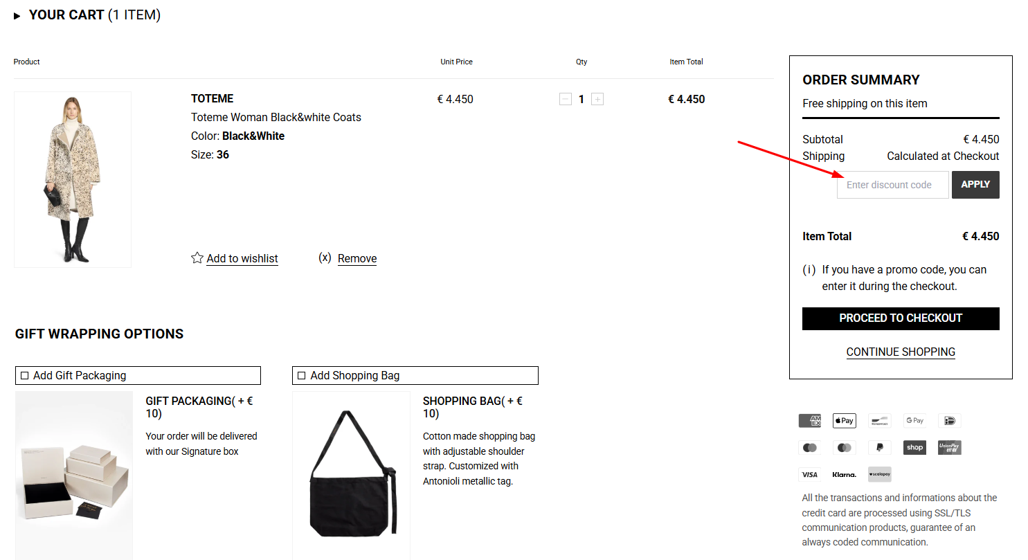 How To Use an Antonioli Promo Code