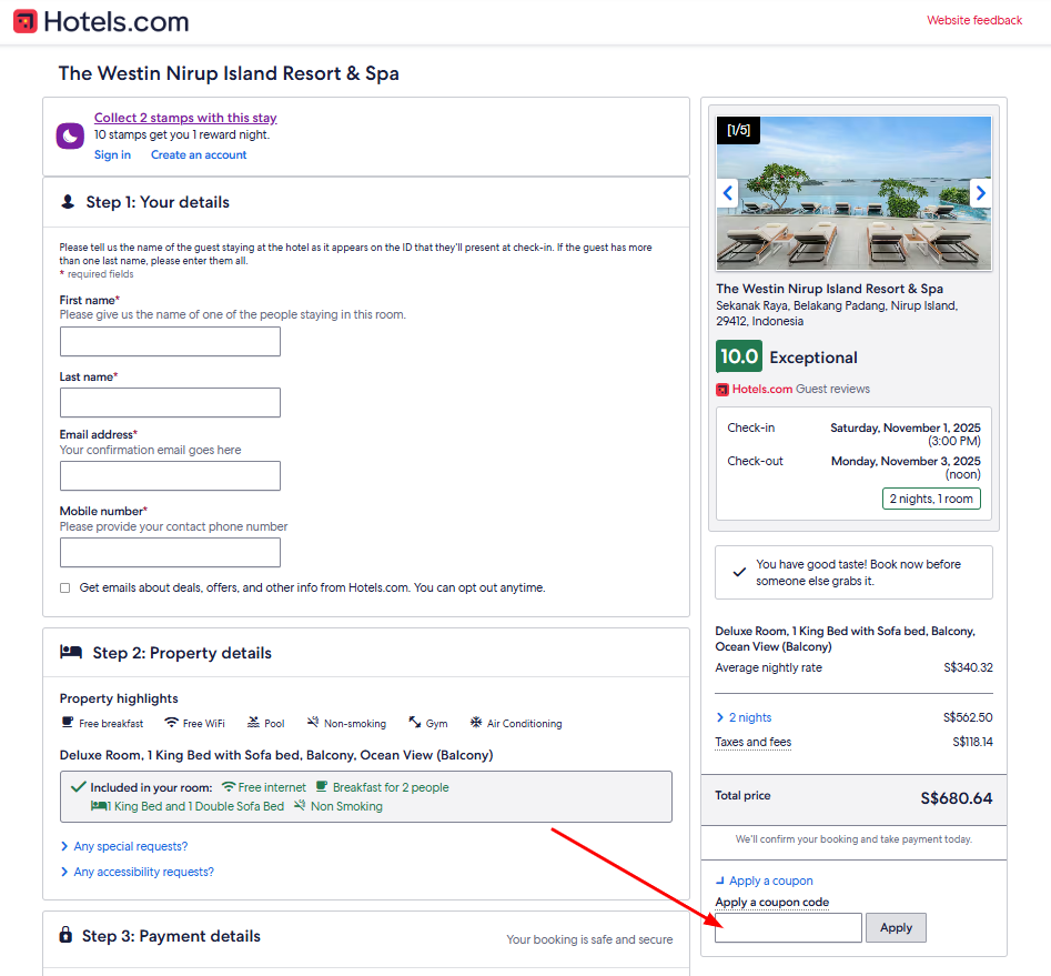 How To Use a Hotels.com Promo Code