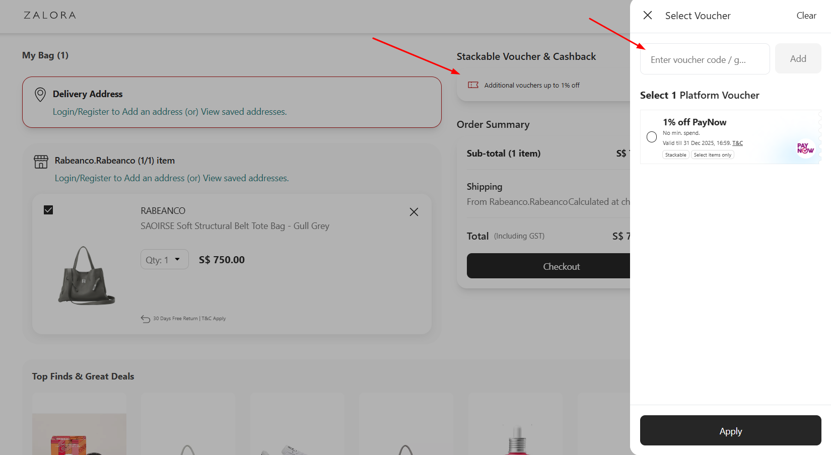 How To Use a Zalora Promo Code