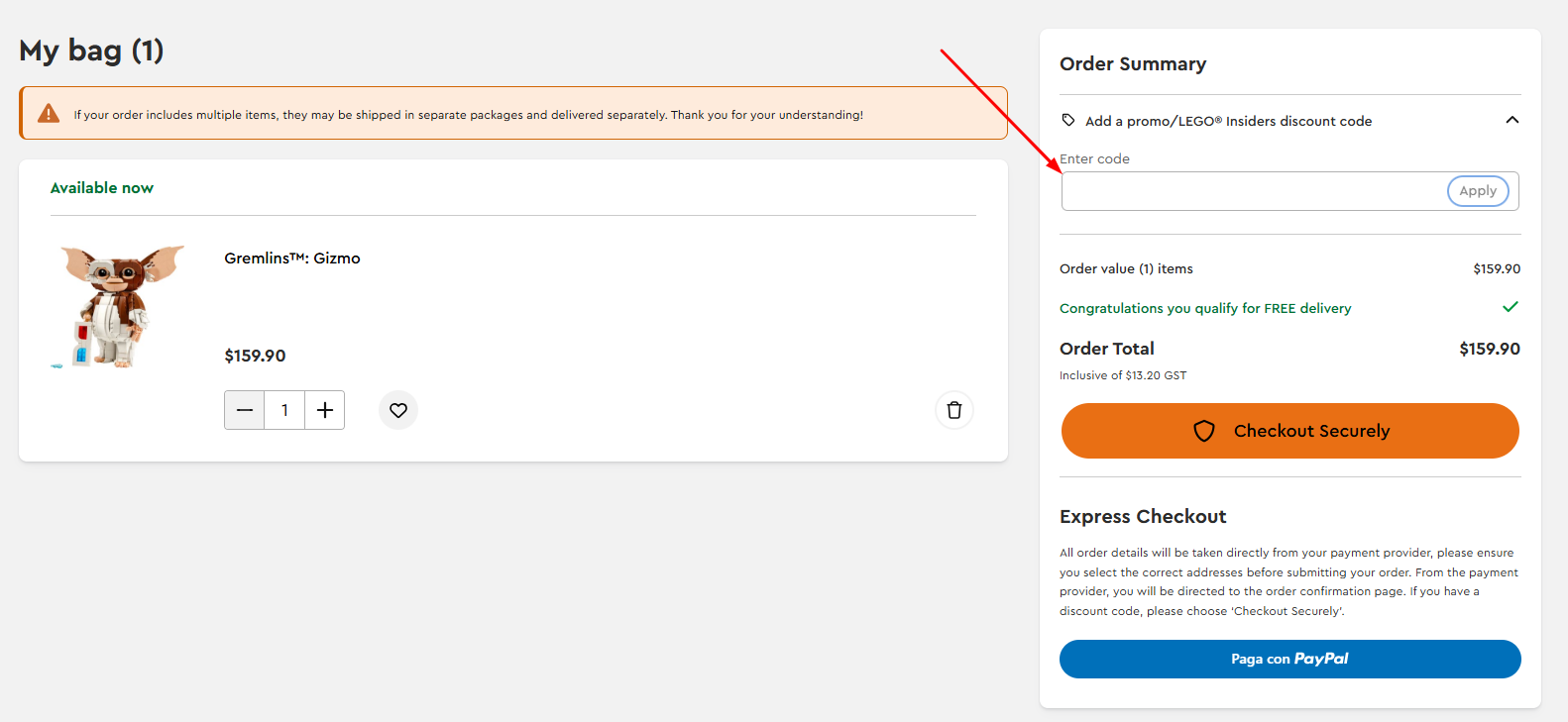 How To Use a LEGO Promo Code