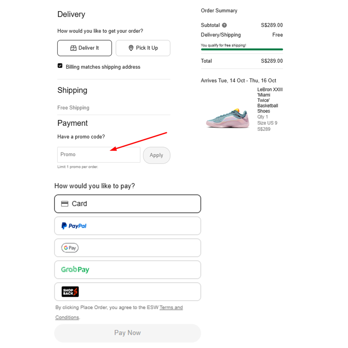 How To Use a Nike Promo Code