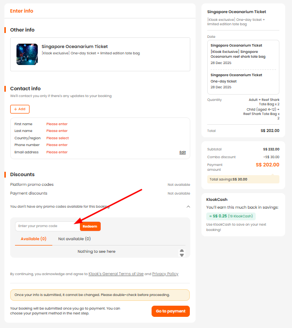 Klook Promo Code How To Use a Klook Promo Code